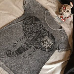 Elephant Burnout Tee